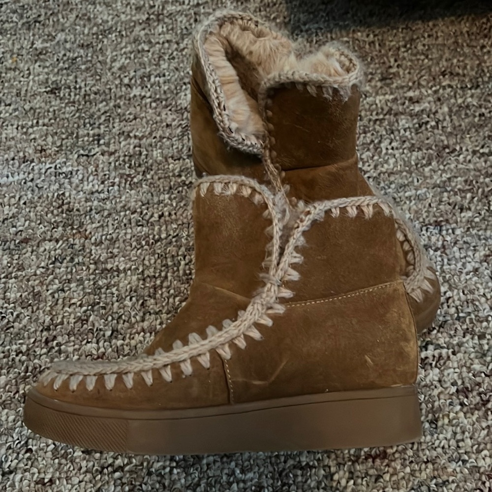 High top waterproof moccasins